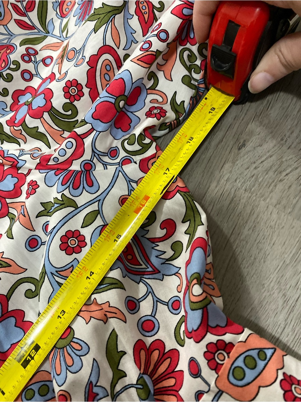 Boden Puff Sleeve Tiered Preppy Midi Dress Oriental Paradise Floral US 4 - Picture 9 of 10